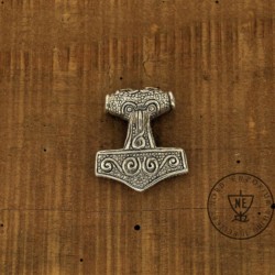 Alternative view of Kabbarp Skåne Thor's Hammer Sterling Silver