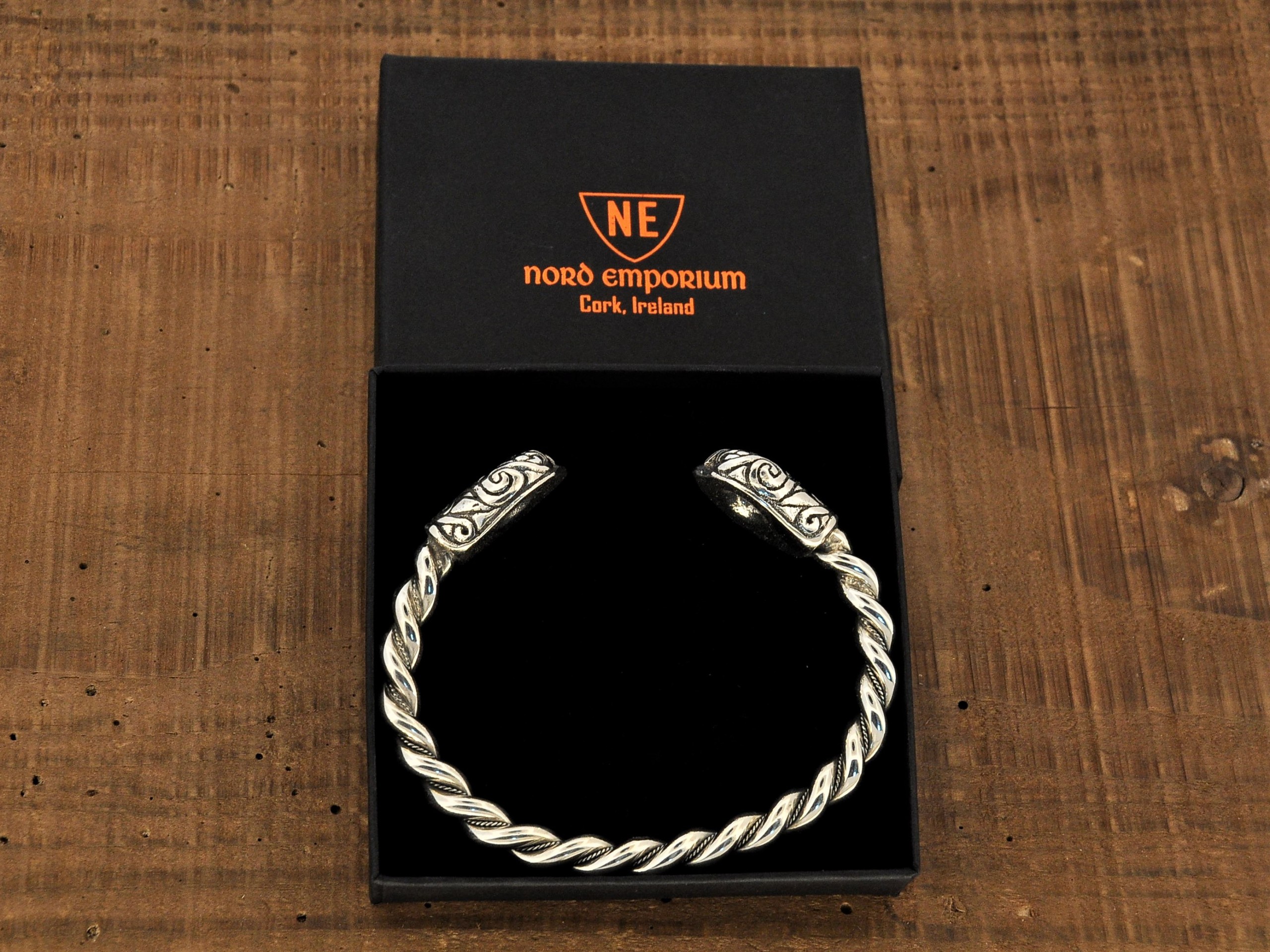 Celtic Viking Style Beard Beads Bronze 2pcs set/6mm