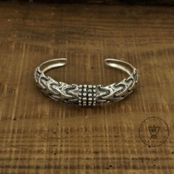 Alternative view of Orupgård Viking Bracelet Sterling Silver size L