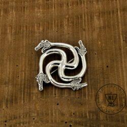 Swasticka Brooch