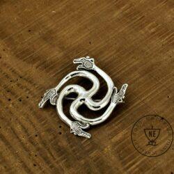 Swasticka Brooch