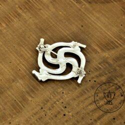 Swasticka Brooch