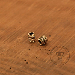 Bronze Beard Beads