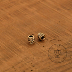 Bronze Beard Beads