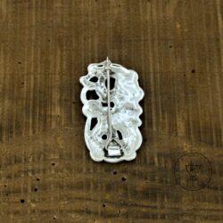 Enmeshed Dragon Brooch