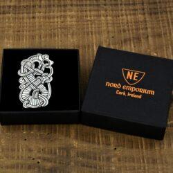 Enmeshed Dragon Brooch