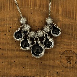 Alternative view of Gotland Necklace Onyx Sterling Silver