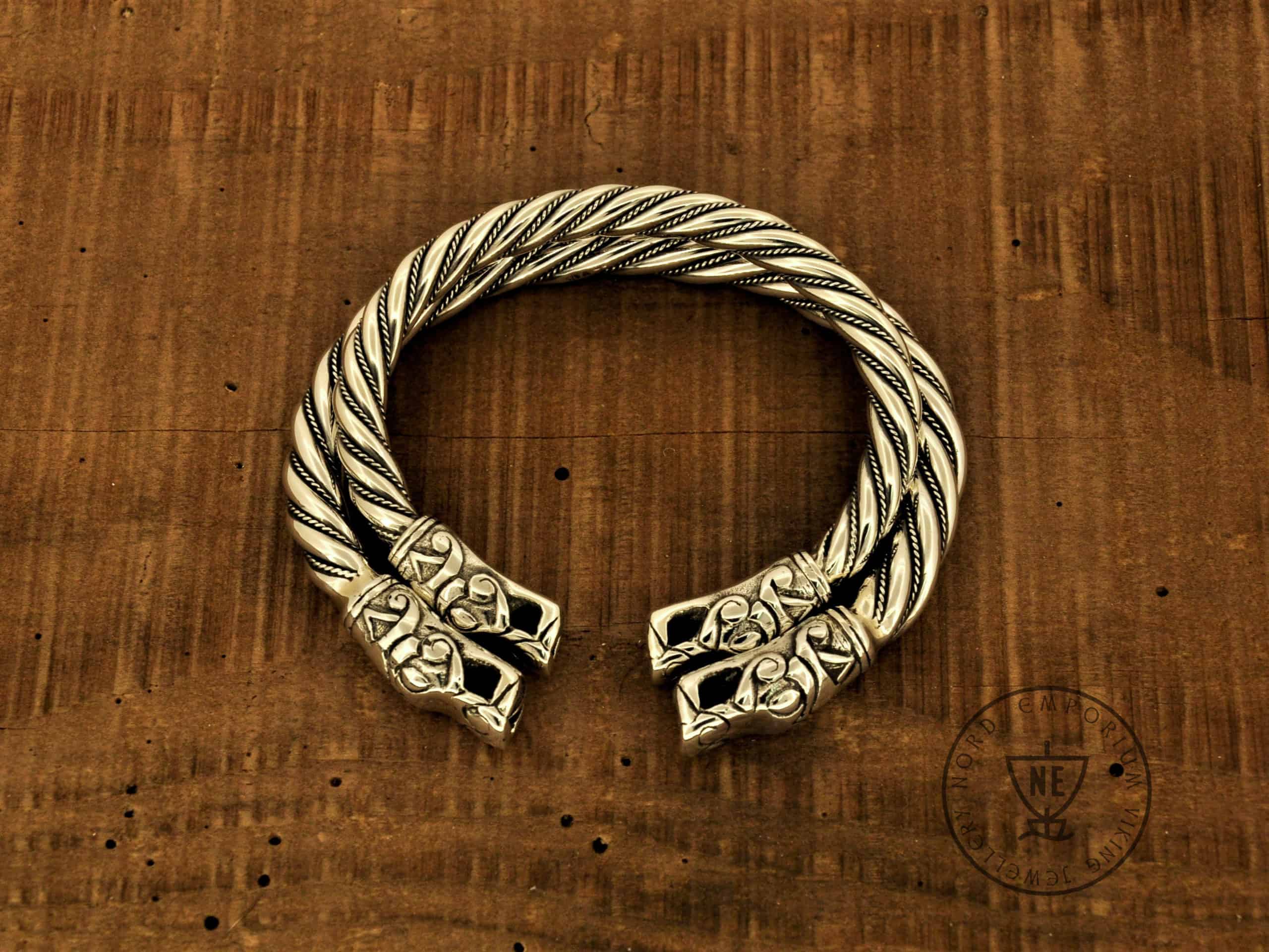 Viking Wedding Bracelets Gotland Sterling Silver L and M size / 2 type