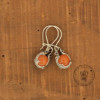Orange Aventurine Earrings