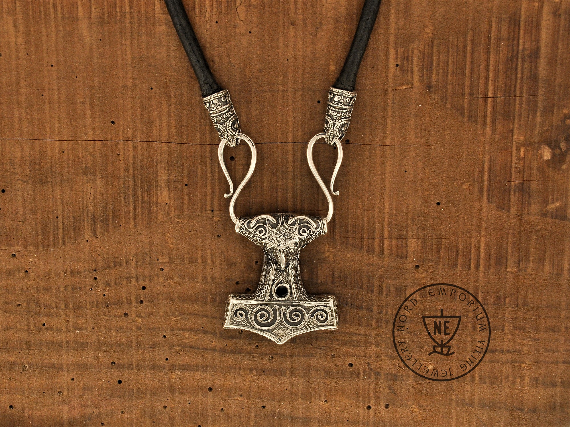 Rummelig Udgående Etablering Skåne Thor's Hammer Necklace Sterling Silver - Nord Emporium