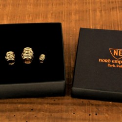 bronze beard beads set