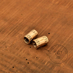 6mm bronze beard beads
