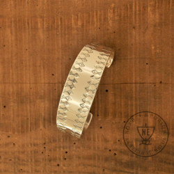 Stamped bracelet bangle