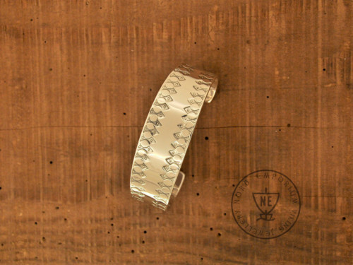 Stamped bracelet bangle