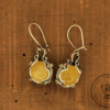 Lemon Amber Earrings