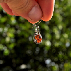 AMBER EARRINGS