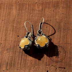 Amber Earrings