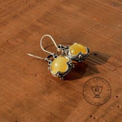 Amber Earrings