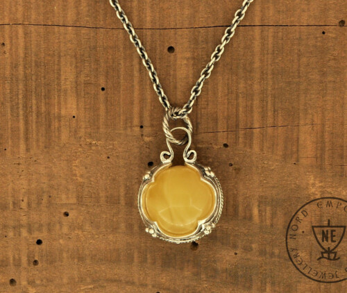 Lemon Amber Necklace