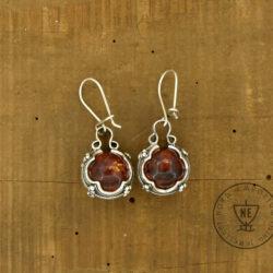 amber earrings