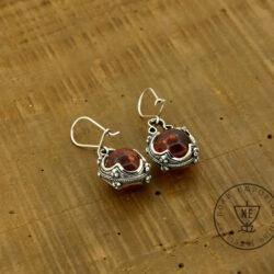 amber earrings