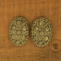 Oval Brooches