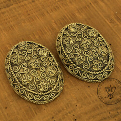 Oval Brooches
