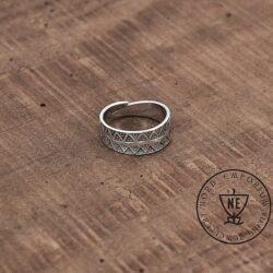 Truso Viking Stamped Ring
