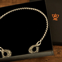 Alternative view of Ipswich Torc Sterling Silver