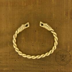 Gold Gotland Arm Ring
