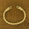 Gold Gotland Arm Ring