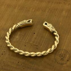 Gold Gotland Arm Ring