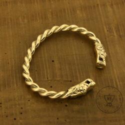Gold Gotland Arm Ring