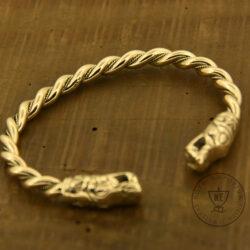 Gold Gotland Arm Ring
