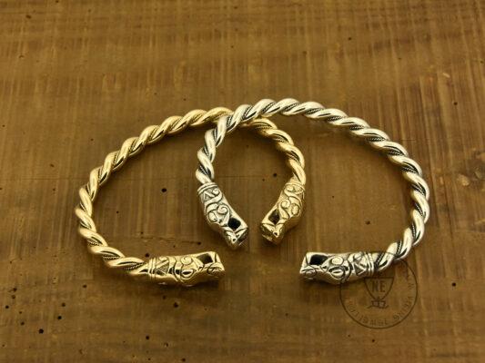 Gold Gotland Arm Ring