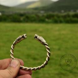 Gold Gotland Arm Ring