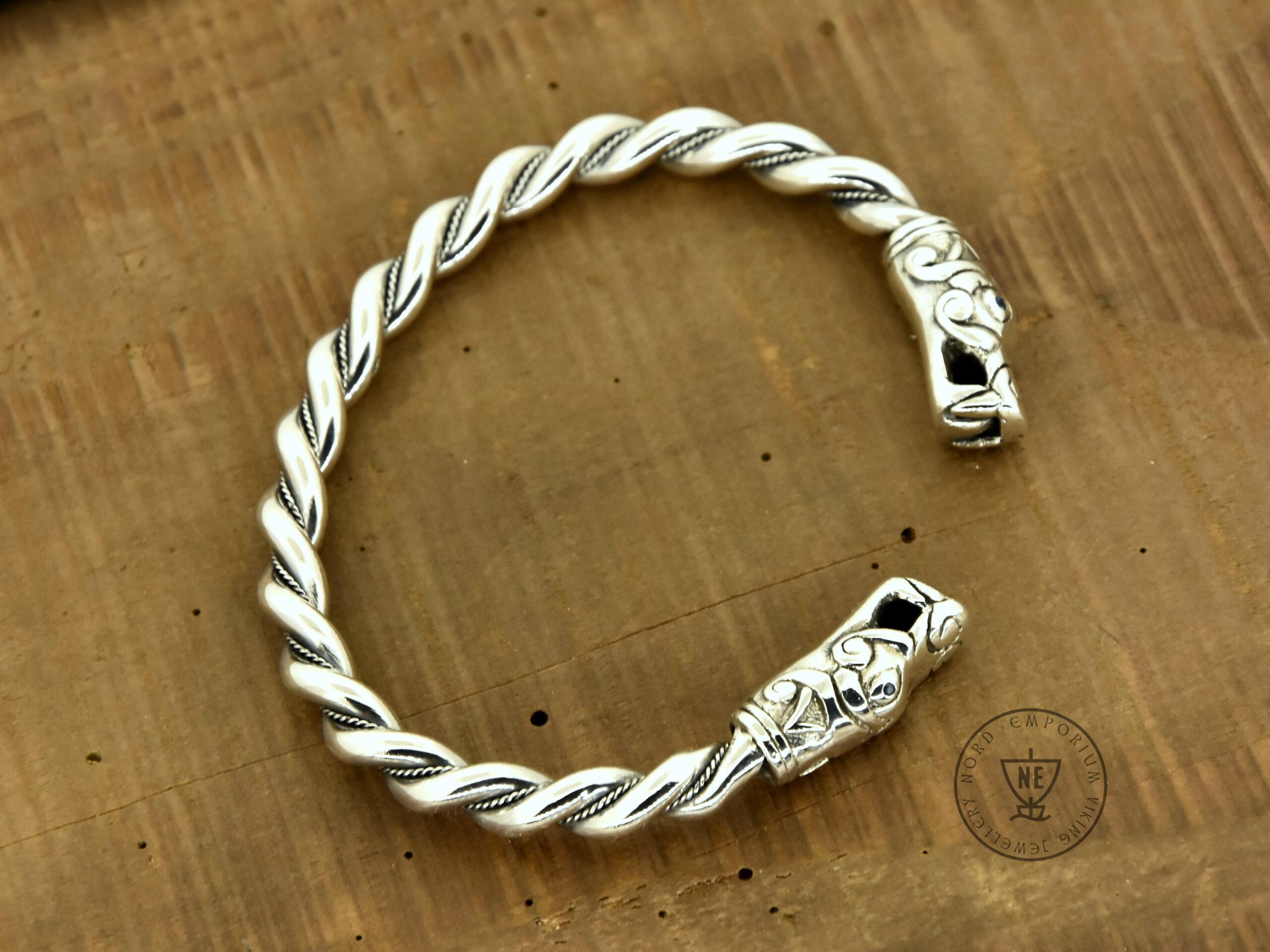 Viking Arm Ring - Sterling Silver