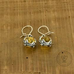 Amber Earrings