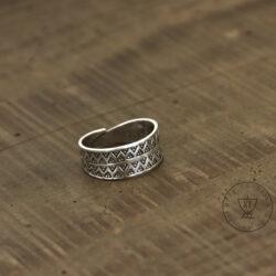 Truso Viking Stamped Ring