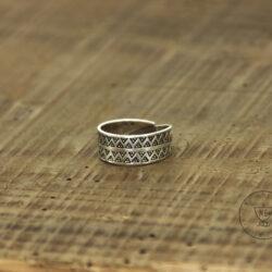 Truso Viking Stamped Ring