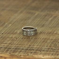 Truso Viking Stamped Ring