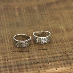 Truso Viking Stamped Ring