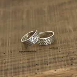 Truso Viking Stamped Ring